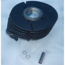 CYLINDER WITH NEW PISTON PACK - TYPE 175/450 + 175/470 -  (AFTER PROFI GRIDING + PAINTING) -- GRIDING NR. 6 - SMALL DEFECT